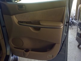 2006 TOYOTA SIENNA, SAGE, LE MODEL, 3.3L, AT, AWD.  Z26396